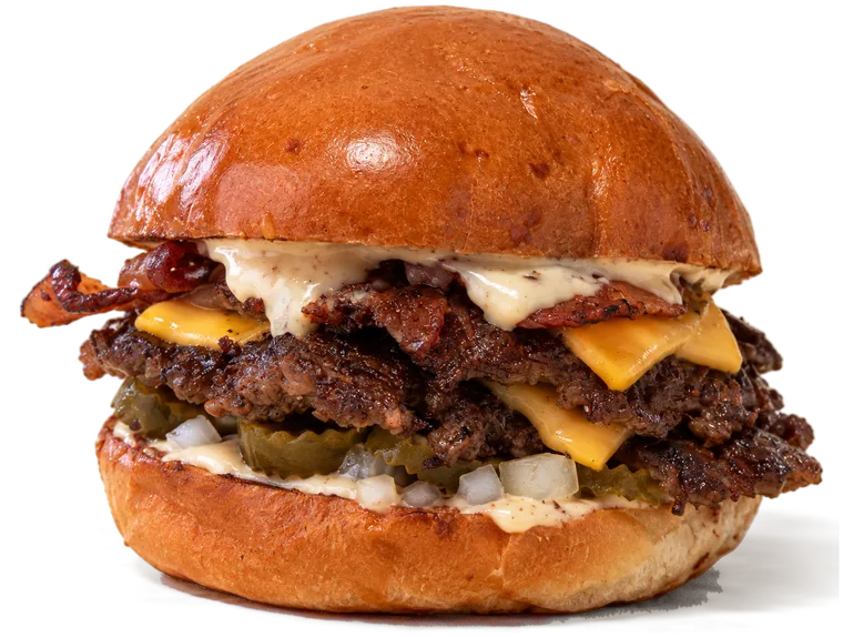 Miso Bacon Beef Burger