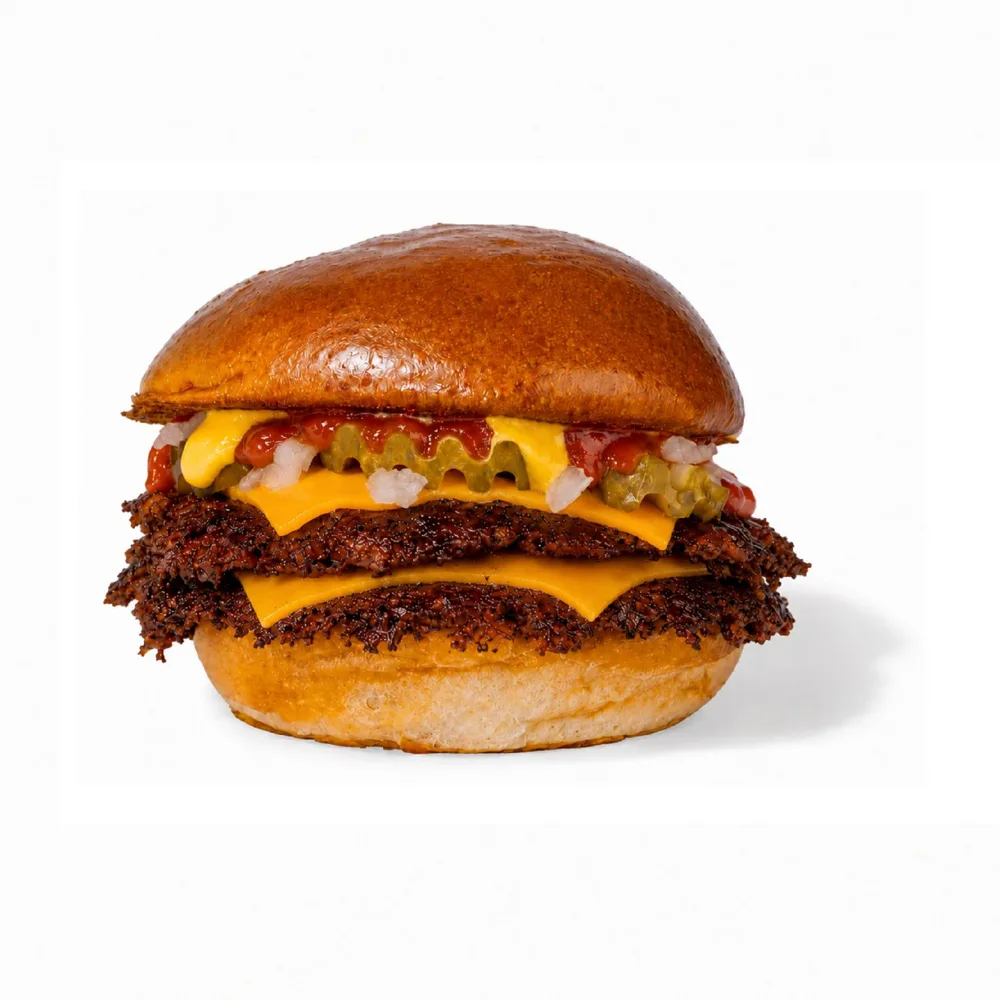 Double Cheese Beef Burger
