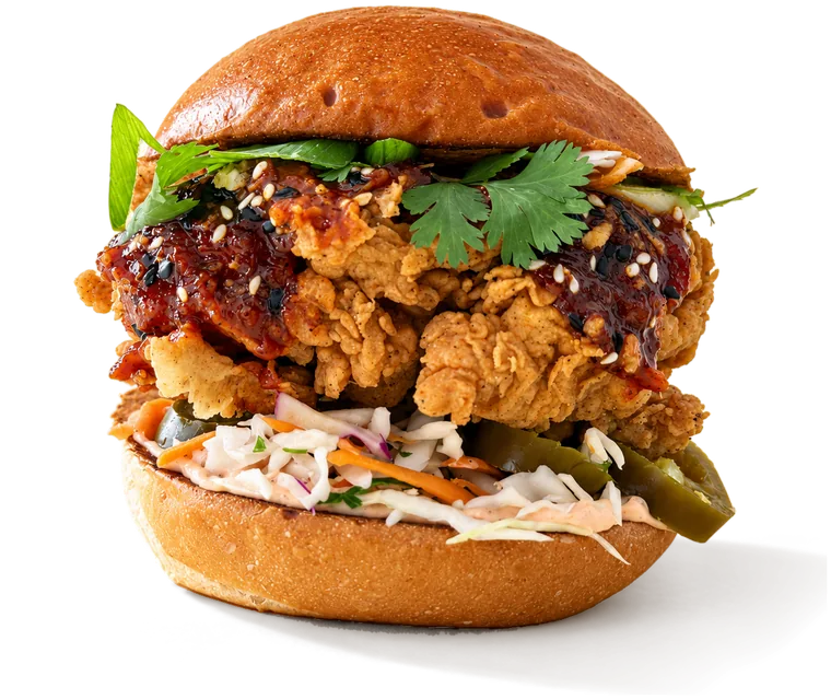 Spicy Korean Burger