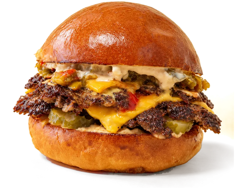 Chilli Cheese Beef Burger