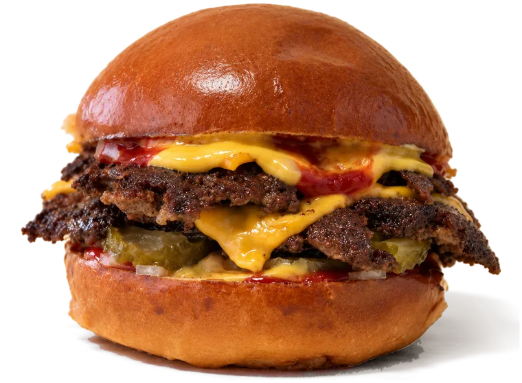 Double Cheese Beef Burger